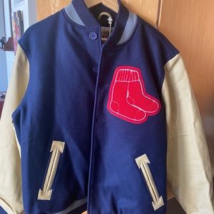 Brand new Mitchell and ness Boston Red Sox jacket